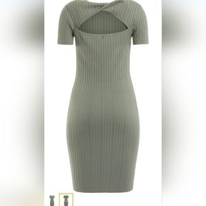 GUESS Anne Sweater Dress Dusty fern women's dress size XS
